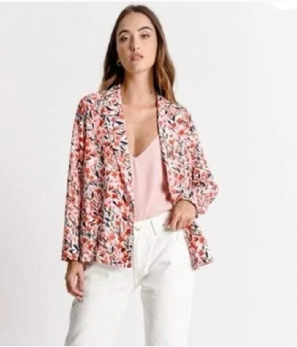 Molly Bracken NWT Floral Lightweight Jacket // XS